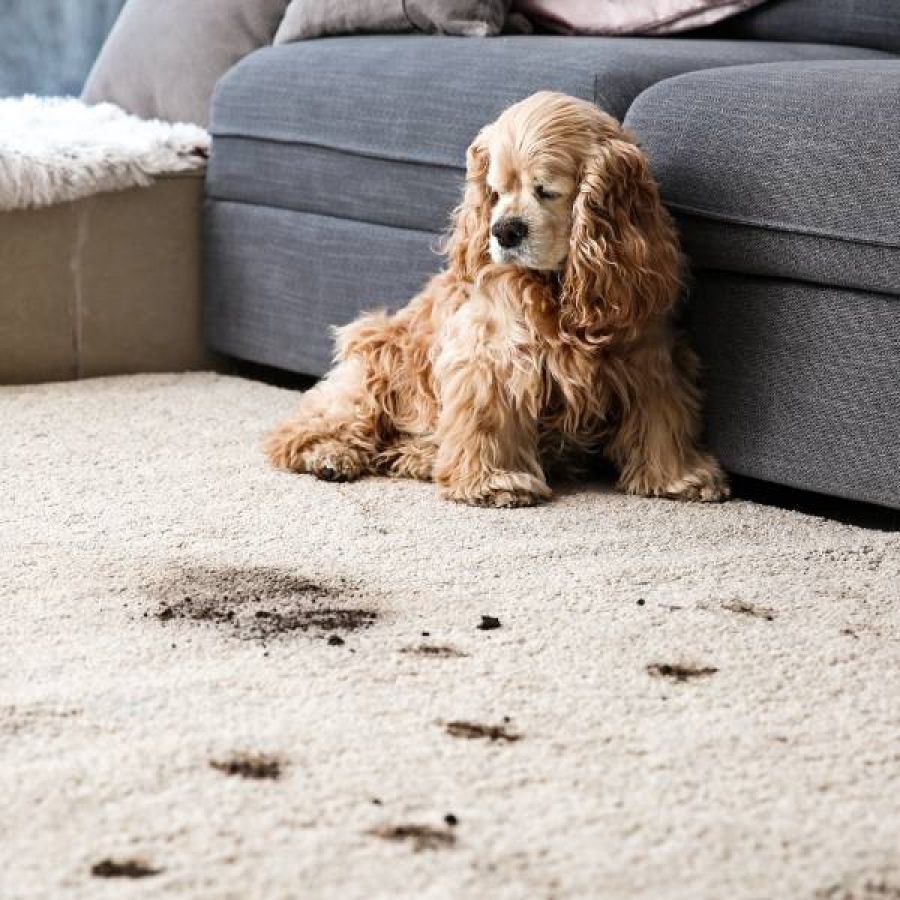 The Downside Of Muddy Paw Prints And Other Pet Stain Issues Diamond Bright Carpet Cleaning Services LLC